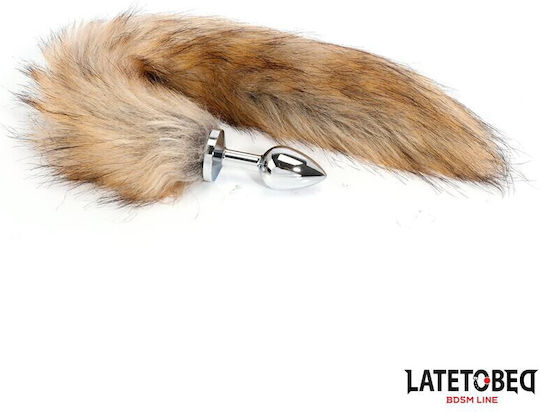 LateToBed Dop Anal Argintie 7cm