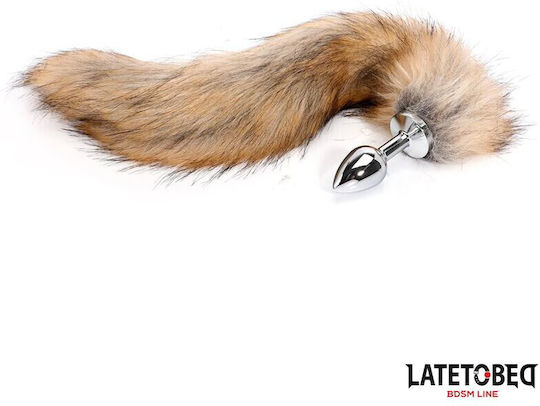 LateToBed Dop Anal Argintie 7cm