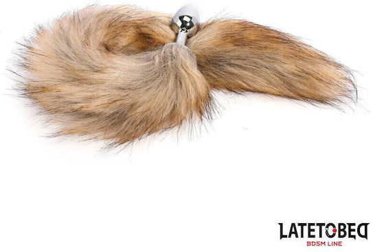 LateToBed Dop Anal Argintie 7cm