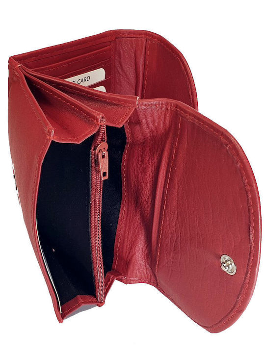 CG 116 Klein Leder Damen Geldbörse Rot