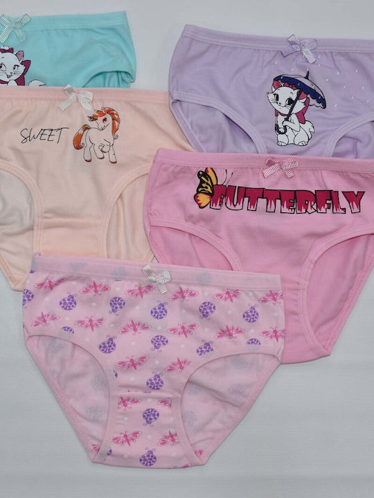 Biyo Set of Kids' Briefs Multicolored 5pcs
