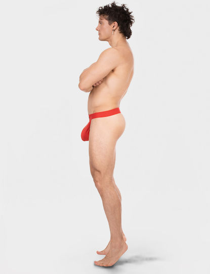 Barcode Berlin Herren Sexy Slip Rot