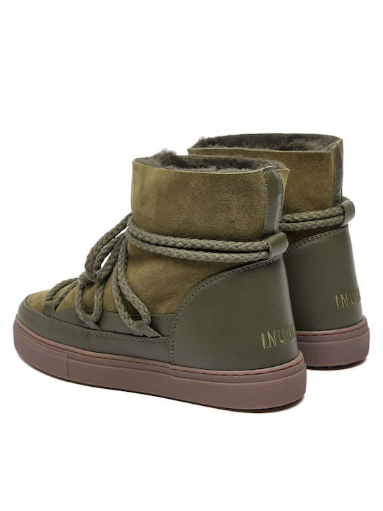 Damenstiefel Olive