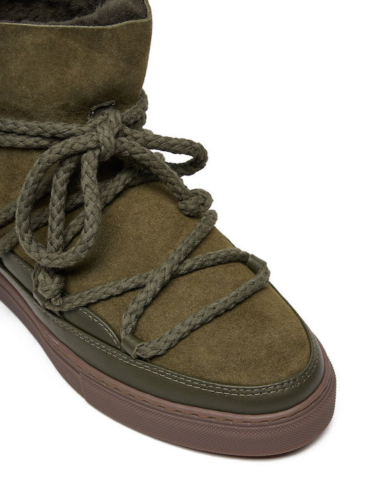 Damenstiefel Olive