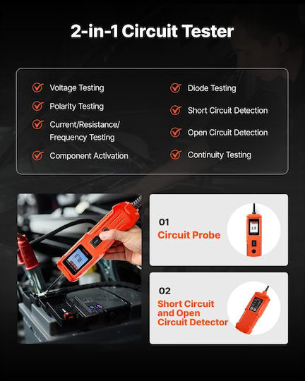 Vevor Voltage Tester DLXQCDLCSYKCJAAG2001V9
