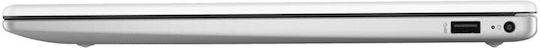 HP 15-fd0081nq 15.6" FHD (i7-1355U/16GB/512GB SSD/No OS) Alb Diamant (Tastatură Engleză Internațională)