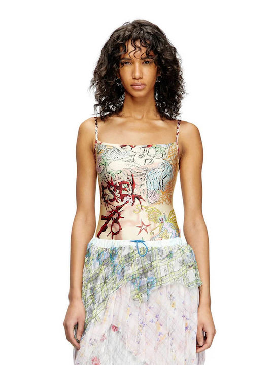 Women's Bodysuit Diesel T-assa Multi 8055055638748