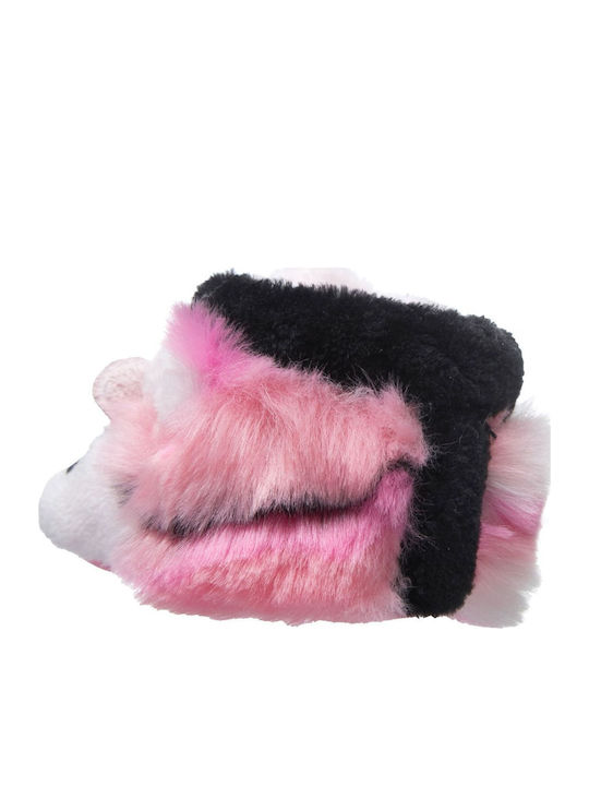 UGG Βρεφικά Παντοφλάκια Αγκαλιάς Ροζ Panda
