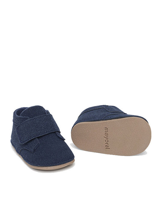 Mayoral Baby Booties Navy Blue desert