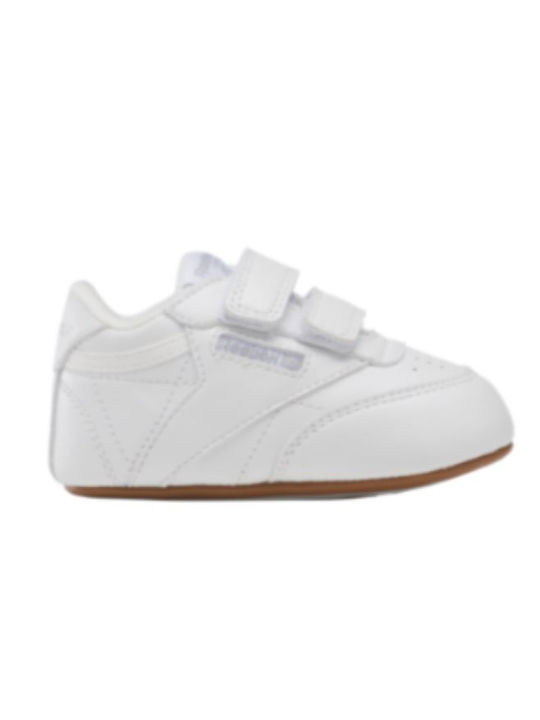 Reebok Βρεφικά Sneakers Αγκαλιάς Λευκά Club C Crib