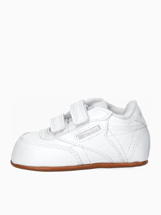 Reebok Βρεφικά Sneakers Αγκαλιάς Λευκά Club C Crib