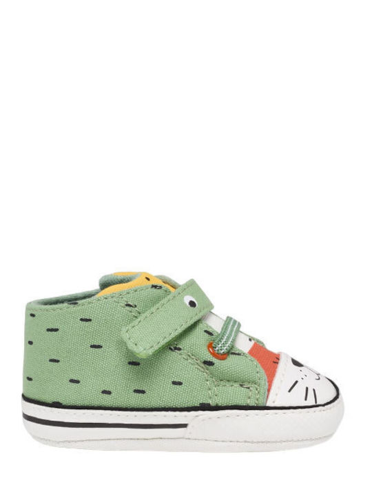 Mayoral Βρεφικά Sneakers Αγκαλιάς Πράσινα
