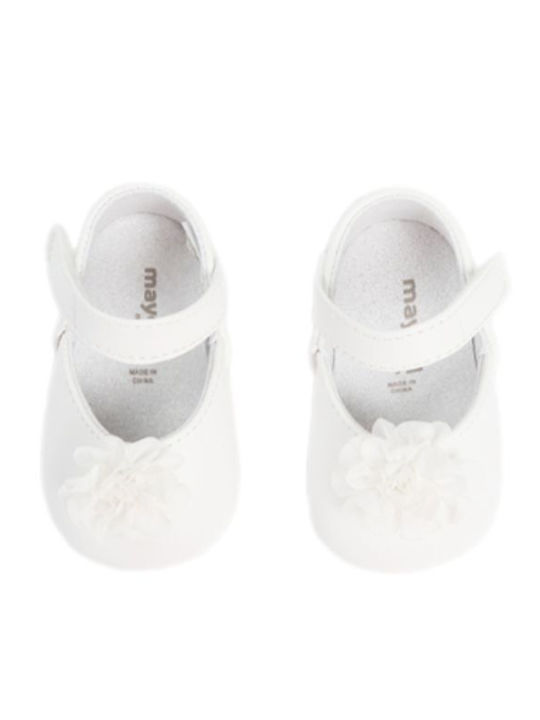 Mayoral Baby Ballerinas White