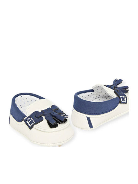 Mayoral Baby Moccasins White