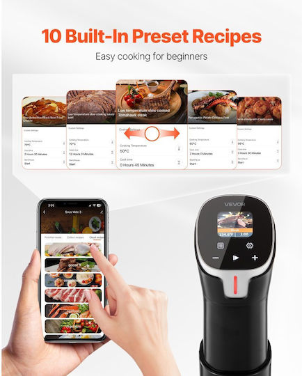 Vevor Sous Vide Machine 1.1kW JRSZKDWMZJ11UY00Q001V2