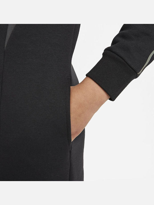 Air Kinderkleid Mädchenkleider Langärmelig Schwarz