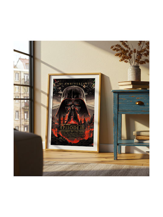 Poster Star Wars Revenge Sith 20th Anniversary Mv303 21cm X 30cm
