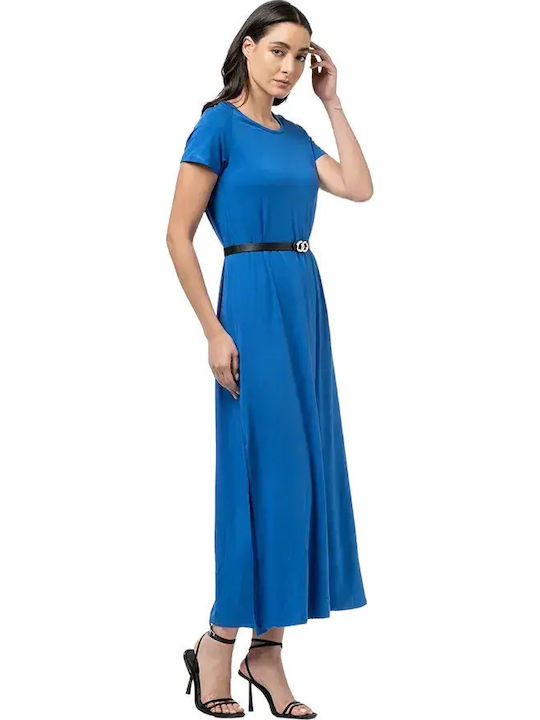 Blue Midi Dress
