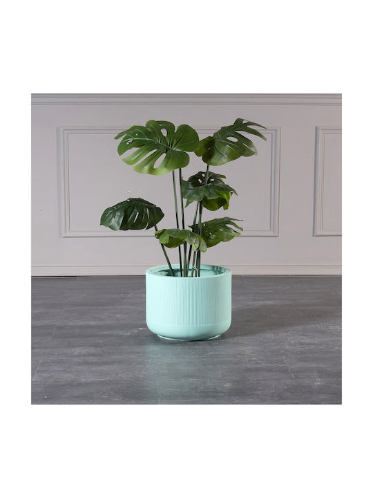 Supergreens Pot Ceramic Green Open 35cm.