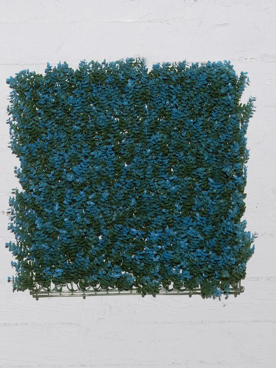Supergreens Συνθετικό Πάνελ Φυλλωσιάς Moss Heatherstar Μπλε 50x50cm