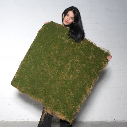 Supergreens Artificial Foliage Panel Moss Green 1x1m