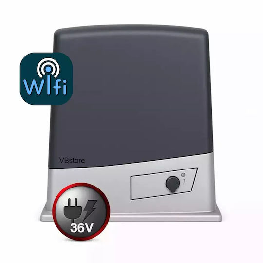 Came Bkv 1500 Wifi Μοτέρ Συρόμενης Γκαραζόπορτας Wifi Smart Κρεμαγιέρα Χωρίς Κρεμαγιέρα