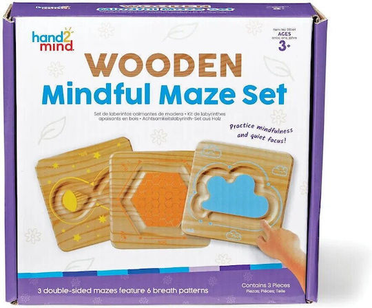 Hand2Mind Lernspiel zur Zeiterkennung aus Holz für 3+ Jahre alt Jahre