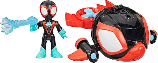 Action Figure Spidey And His Amazing Friends Water-Webs Spin Dolphin Submarine for 3+ years Years 7.6cm.