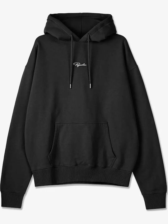 Φούτερ με Κουκούλα Vintage Black
