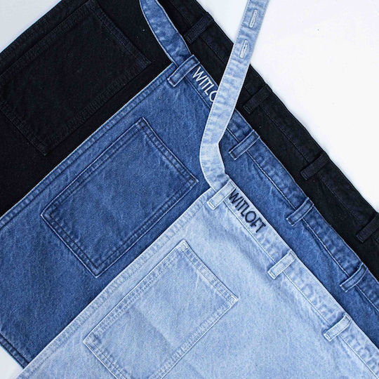 Witloft Șorț Ospătar Mediu Denim Collection Albastru