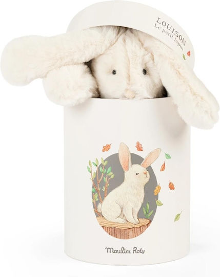 Moulin Roty Λούτρινο Λαγουδάκι για Νεογέννητα 28 εκ.
