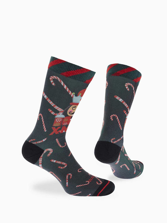 Walk Bamboo Printed Christmas Socks Multicolour