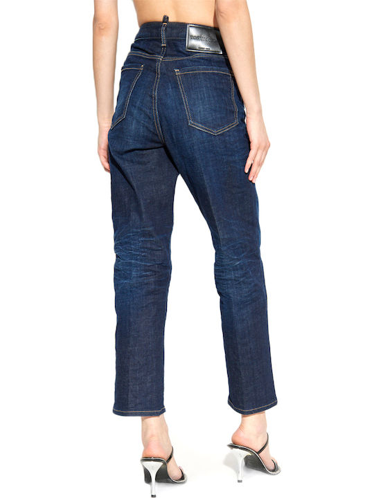 Dsquared2 Boston Ψηλόμεσο Γυναικείο Jean Παντελόνι