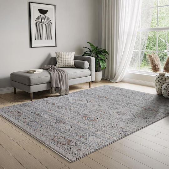 Newplan Lotus 37914 Сет Съвременни Спалня килими Grey Multicolour 5-80-LTS-37914-SET067(2x150,1x200) 3бр