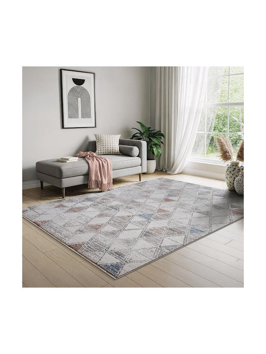 Newplan Lotus 37957 Modern Bedroom Rugs Set Grey Multicolour 5-80-LTS-37957-SET067(2x150,1x200) 3pcs