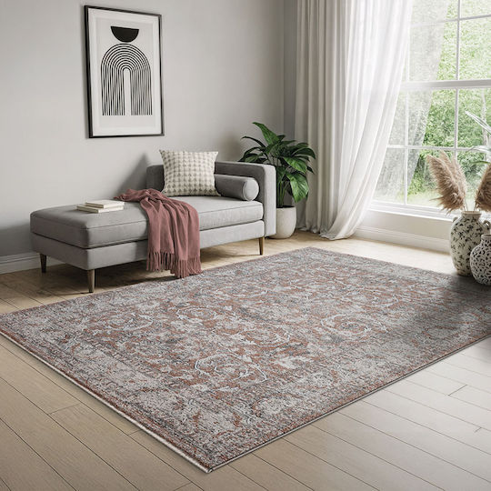 Newplan Lotus 37406 Сет Съвременни Спалня килими Τερακότα 5-80-LTS-37406-SET067(2x150,1x200) 3бр