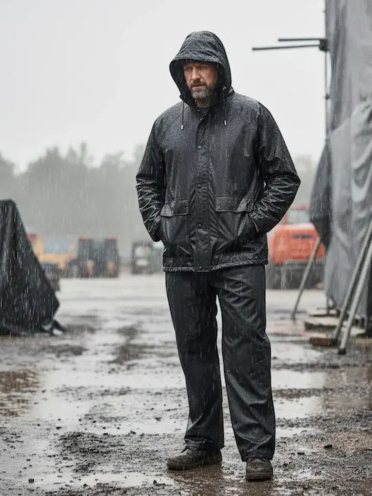 Waterproof Suit Black Cresman Tytan XL
