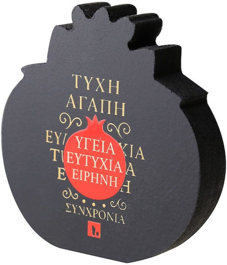 Synchronia Hängend Glücksbringer Granatapfel Rot 17.5x18cm 1Stück