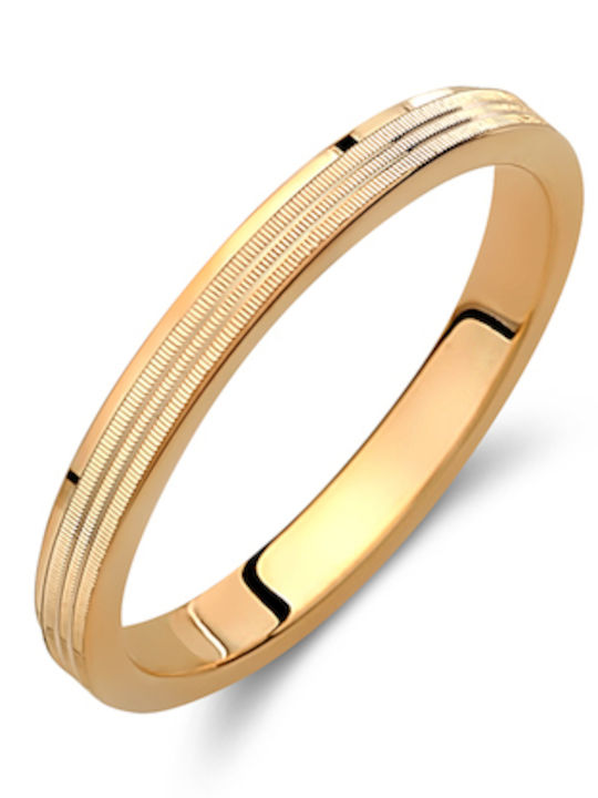 Valauro – Βέρες 9κ Κίτρινο Χρυσό 2.5mm
