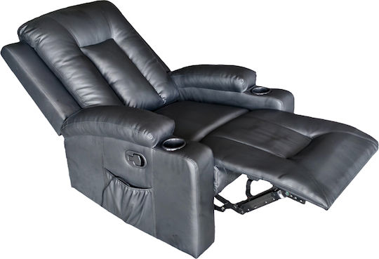 Relax Gessel 80x90x98cm Μαύρη