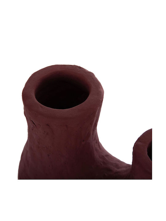 HomeMarkt Decorative Vase Namentis Brown 27x13.5x37cm