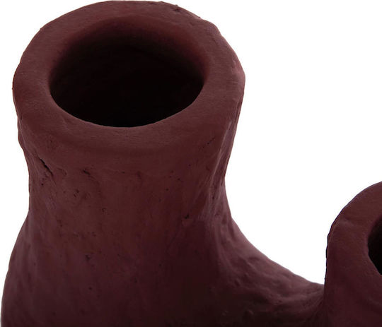 HomeMarkt Decorative Vase Namentis Brown 27x13.5x37cm