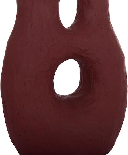 HomeMarkt Decorative Vase Namentis Brown 27x13.5x37cm