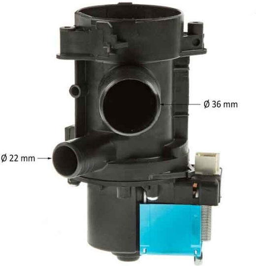 Water Drain Pump for Washing Machine Philips Whirlpool Magnetic