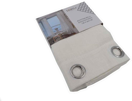 Sidirela Belly with Grommets Gray 140x260cm