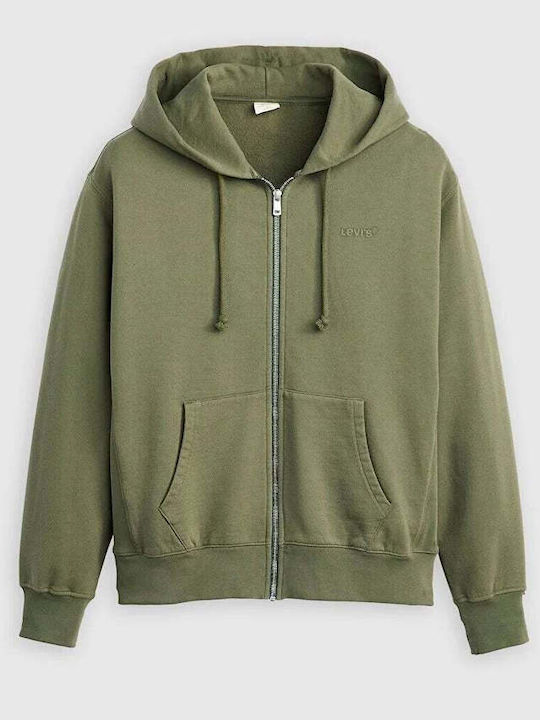 Sweatshirt with Hood Green