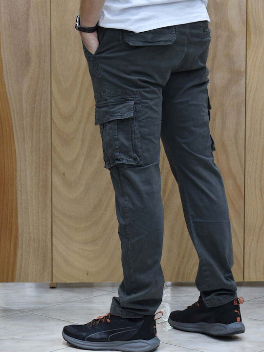 Παντελόνι Cargo Ελαστικό  Grey