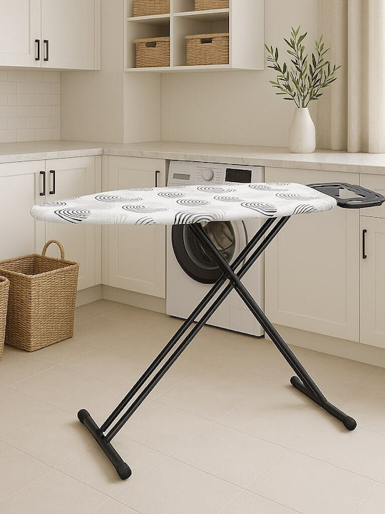 For Steam Iron Foldable Ironing Board 120x38cm
