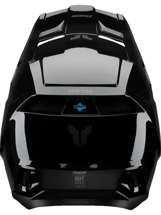 Thor Fleet Blackout Gloss Детска Каска За Мотор Мотокрос ECE 22.06