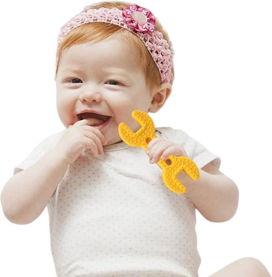 Queen Mother Little Craftsman Silicone Teething Teether 4 Pieces